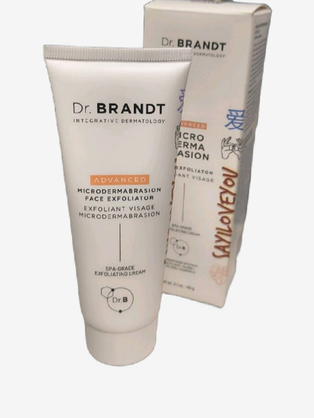 Dr. Brandt Advanced Microdermabrasion Face Exfoliator Full Size 2.1 oz NIB
